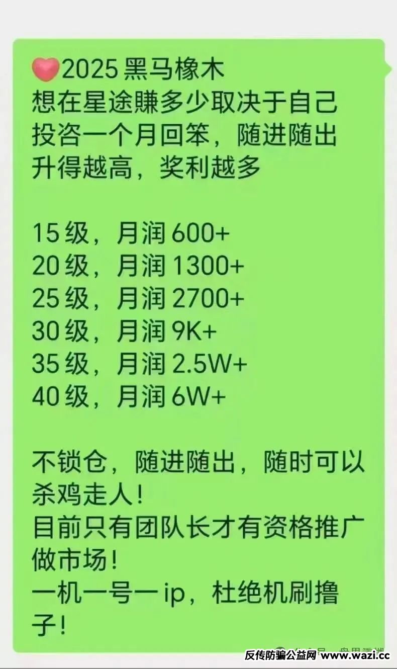 【智链星途】典型的分红类资金盘骗局，操盘手圈钱几千万，即将崩盘跑路！