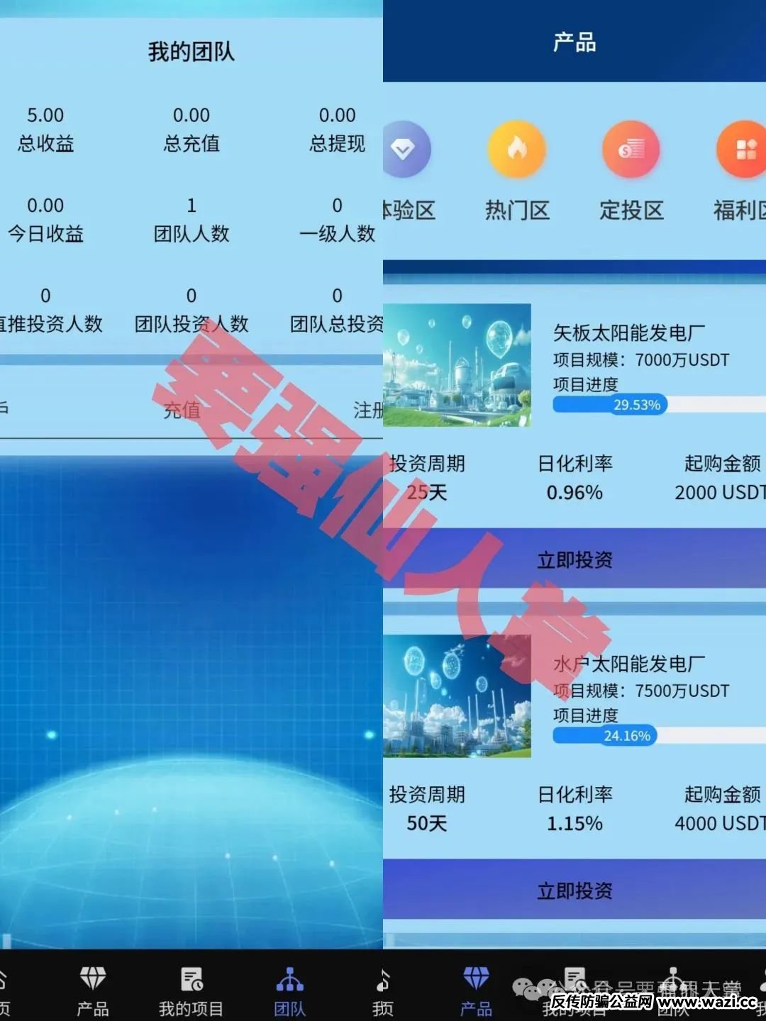 最新骗局【韦能能源】分红资金盘骗局曝光，就是个套牌盘子，活不了多久了