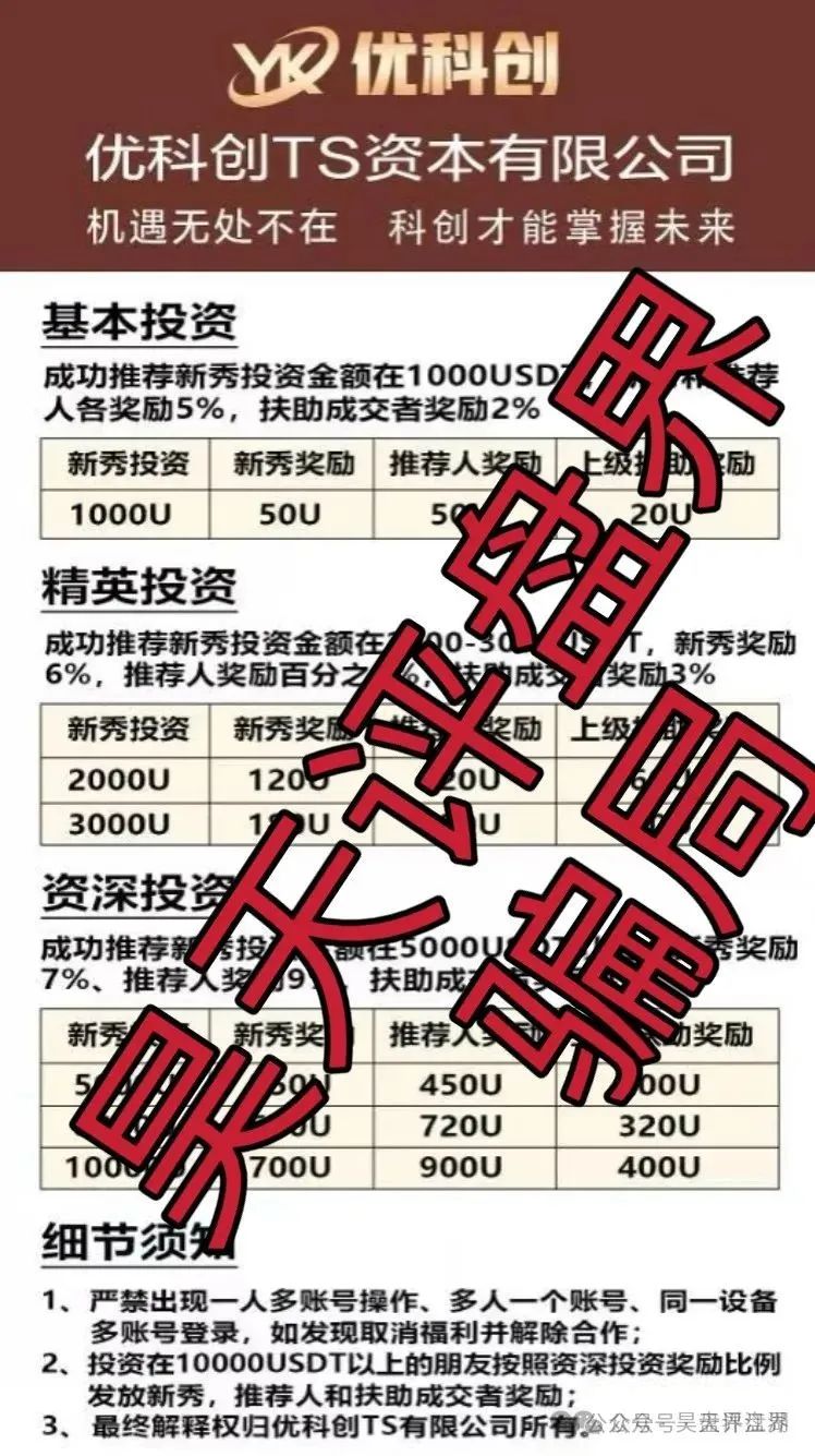 高度预警【优科创】（利鼎交易所）跟单类资金盘骗局，已经开始单割，即将崩盘跑路！