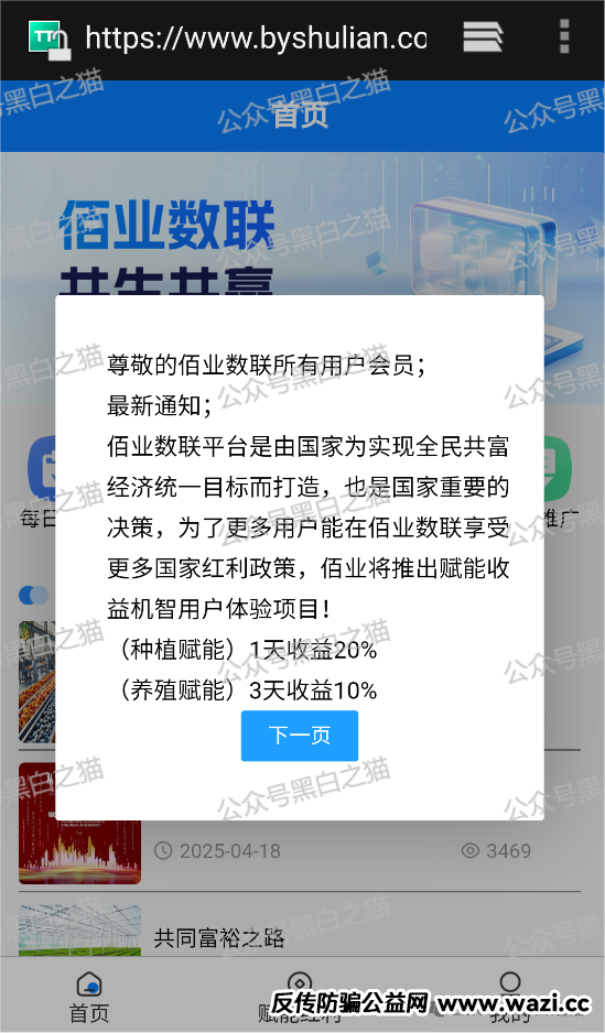 影子曝光｜“佰业数联”资金盘，明目张胆国内开盘，有团长被追着赔付......