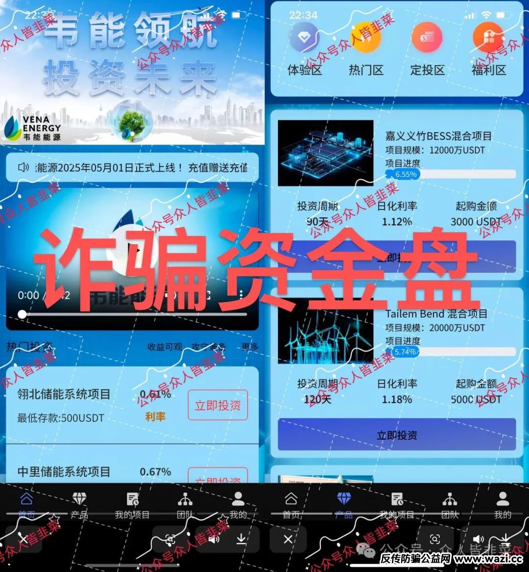 每日曝光，最新资金盘诈骗项目，千万别碰！