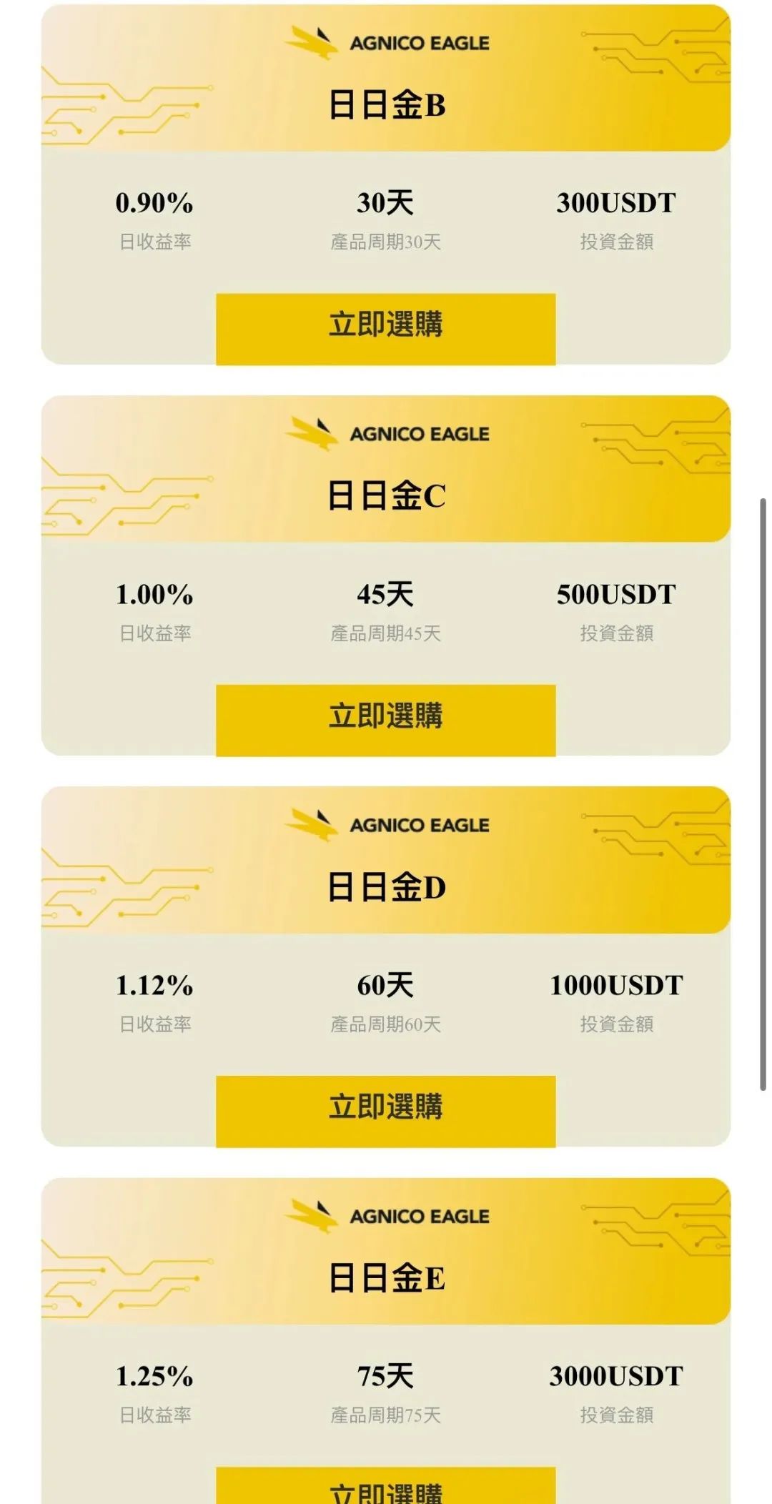 【伊格尔矿业—AGNICO EAGLE】，涉嫌非法吸收公众存款，注意警惕。