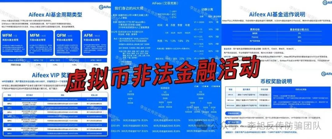 【艾菲克斯,阿尔卑斯】警惕这10个项目涉嫌非法集资、传销诈骗！都是“定时炸弹”，速速撤离！