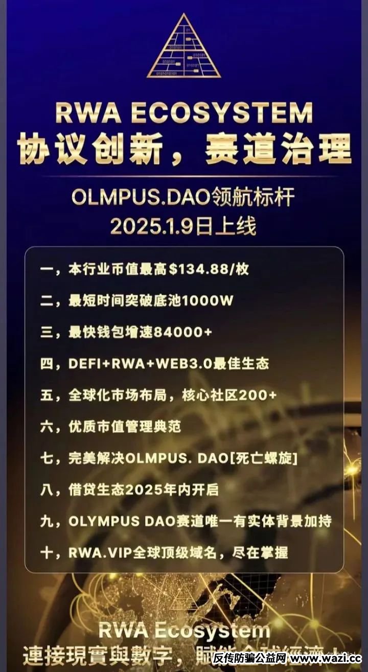 【RWA ecosystem】质押资金盘骗局曝光，暴跌背后究竟是“机会”还是陷阱！