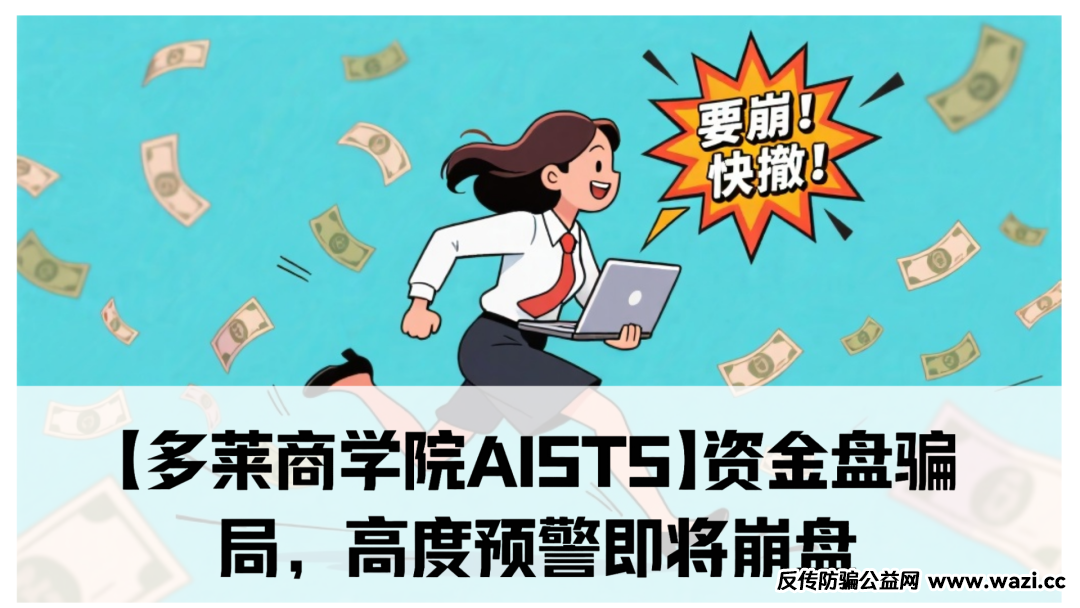 【多莱商学院AISTS】资金盘骗局，高度预警即将崩盘