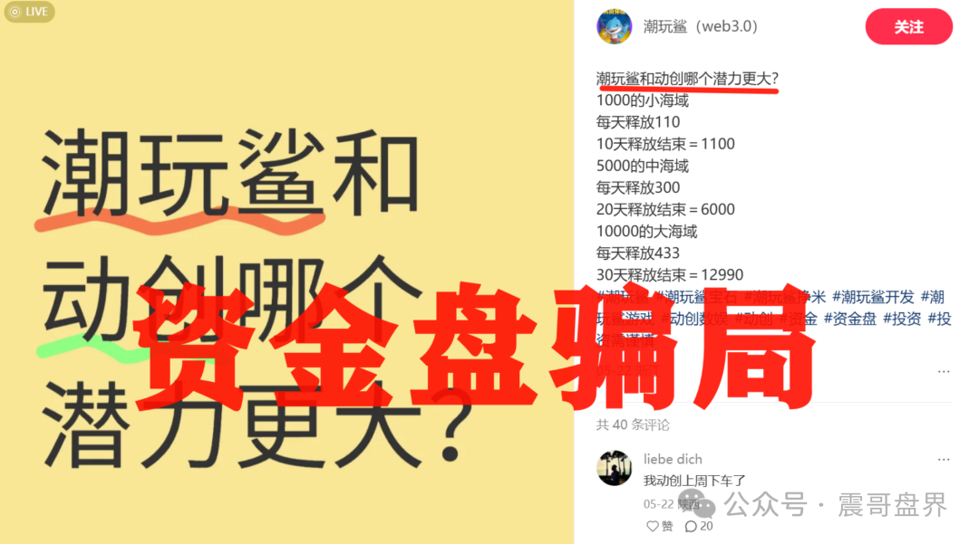 潮玩鲨：带你扒一扒这个“换皮”资金盘的套路！
