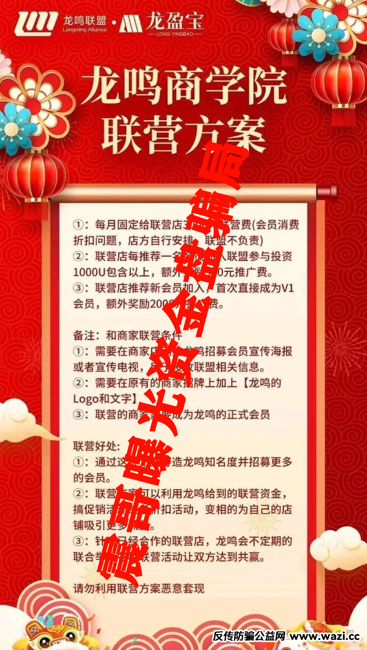龙鸣联盟（龙盈宝）资金盘骗局，高度预警，别被收割！
