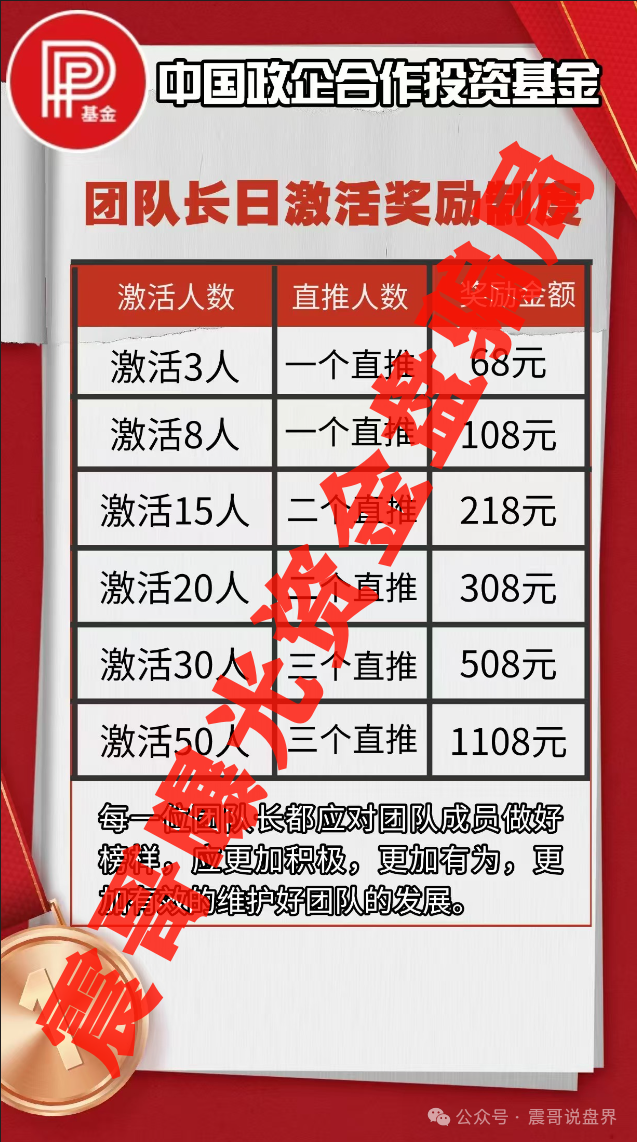 专骗老年人的骗局“中国政企合作基金”是假的！