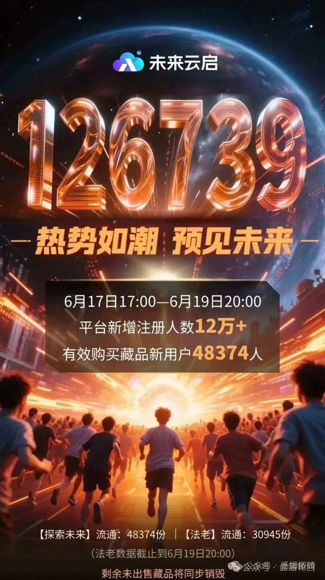 【曝光】“未来云启”数藏类资金盘骗局，操盘手圈钱过亿