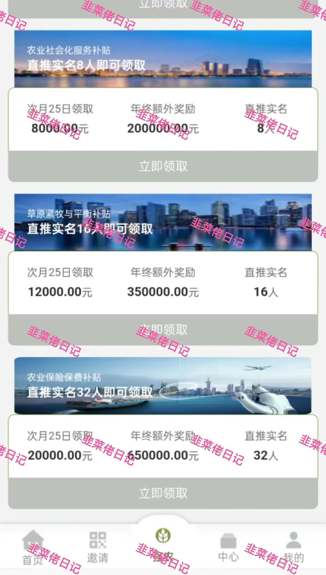 最新资金盘项目骗局曝光【中国强农,银发社区】