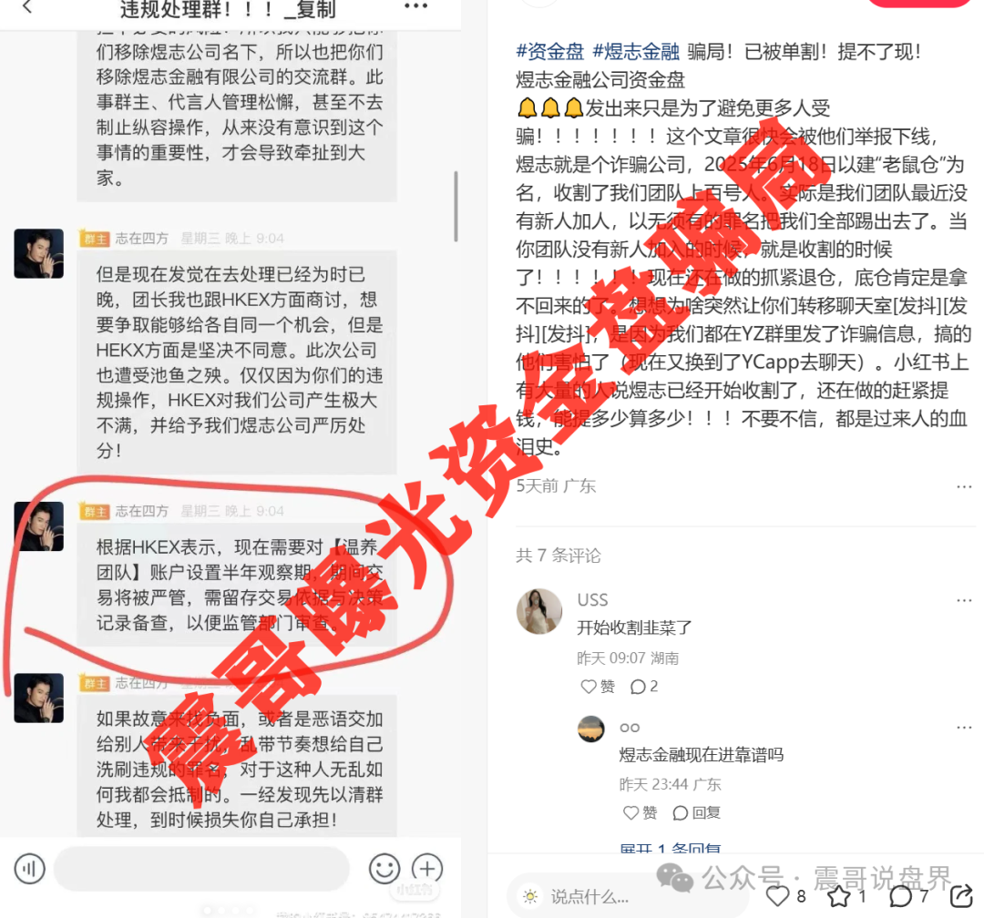 【ABCC,超鸿社团,HKEX煜志金融】震哥带你扒光这三个黑心平台！