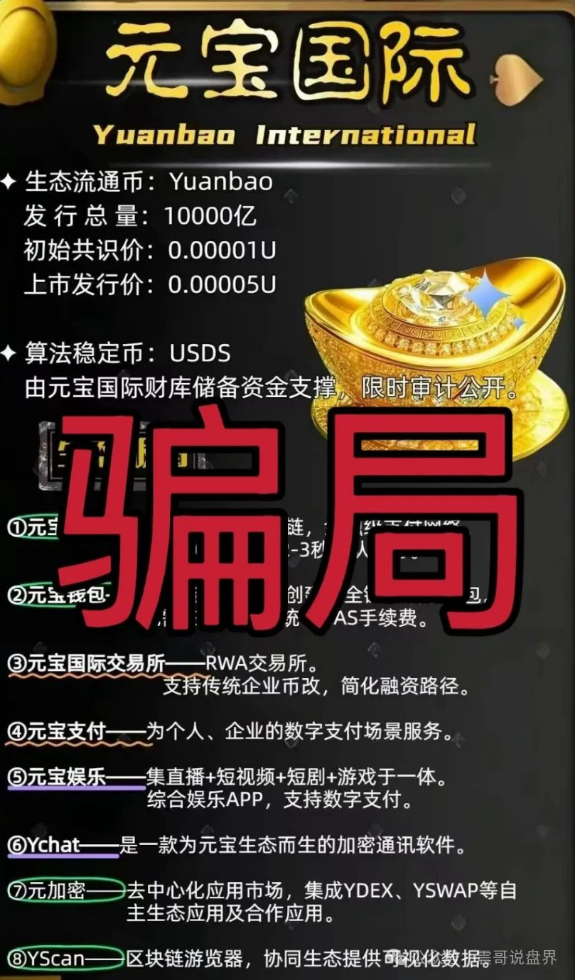 【猎鹰量化，元宝国际】暴雷预警，震哥带你扒光资金盘底裤！