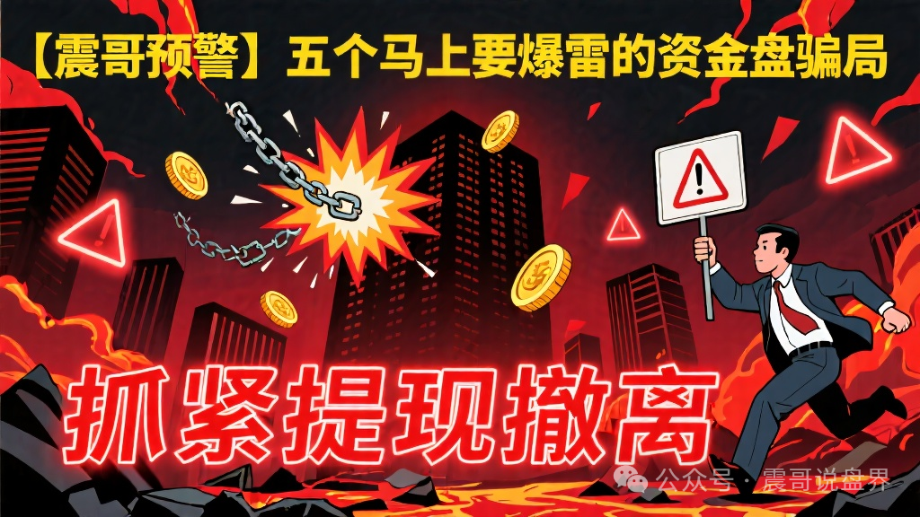 【预警】五个马上要爆雷的资金盘骗局，抓紧提现撤离
