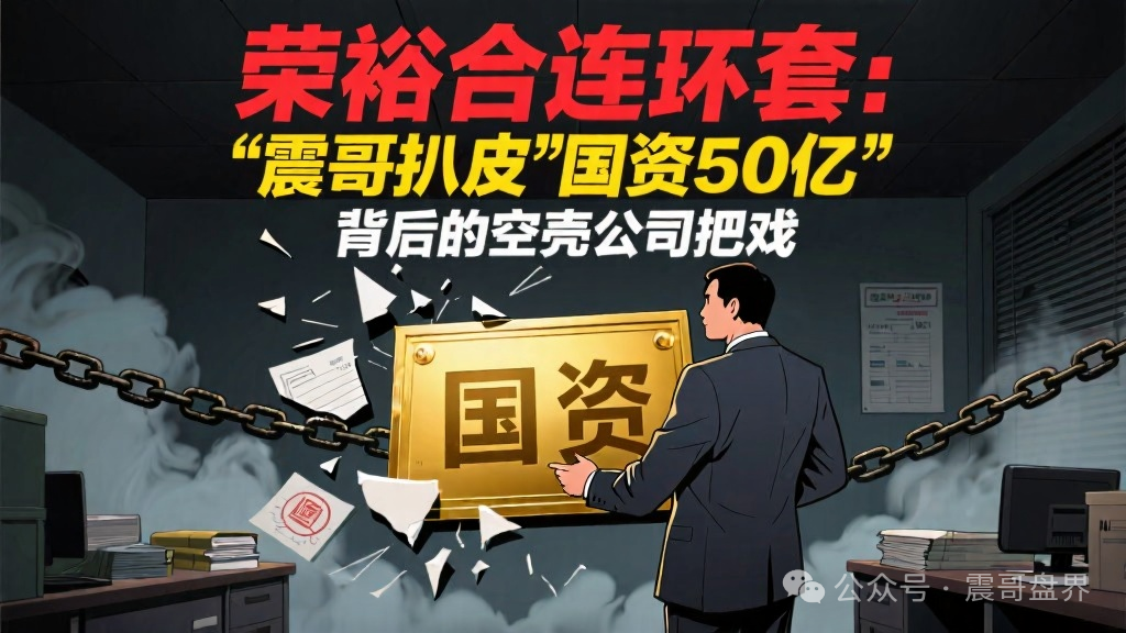 【荣裕合】连环套：震哥扒皮＂国资50亿＂背后的空壳公司把戏！