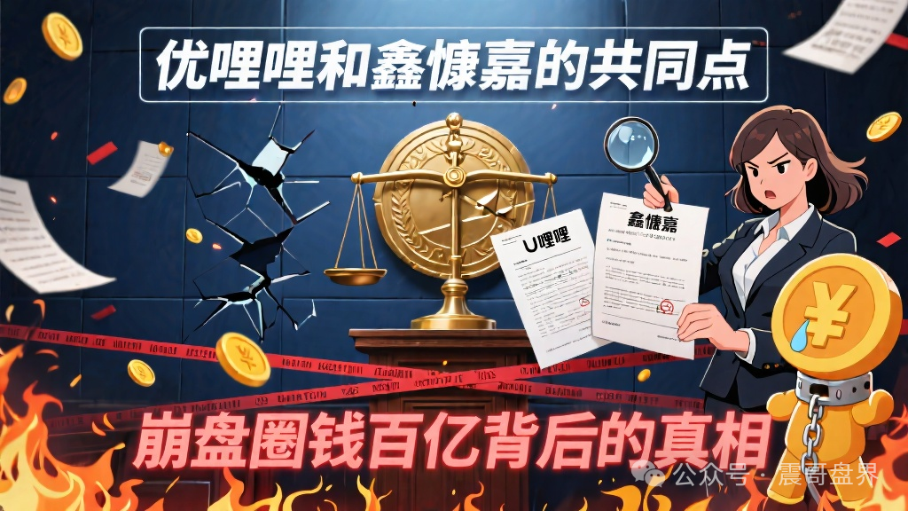 揭秘！！【优哩哩】和已经崩盘圈钱百亿的鑫慷嘉有什么共同点！