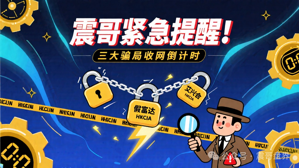 紧急提醒!【艾兴合/假富达管家/HKCIA】三大骗局收网倒计时!