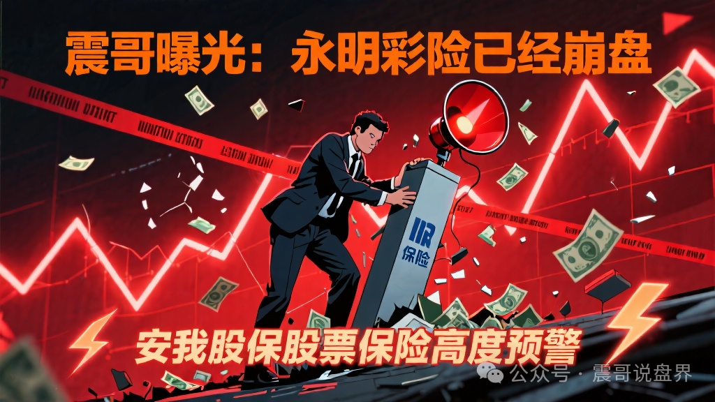 曝光：【永明彩险】已经崩盘，＂安我股保＂股票保险高度预警！