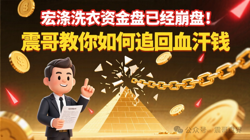 【宏涤洗衣】资金盘已经崩盘！听说已经立案调查，涉嫌刑事犯罪。