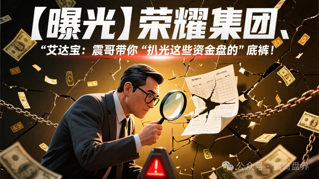 【曝光】荣耀集团、艾达宝：带你扒光这些资金盘的底裤！