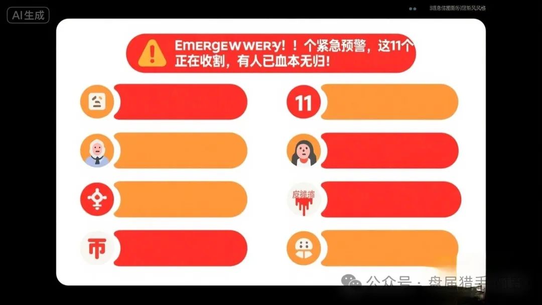 紧急！这11个“敛财骗局”已有人血本无归！速查你身边有没有人在投！
