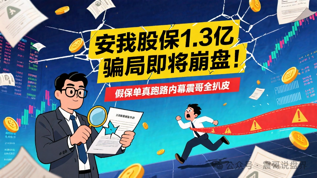 【安我股保】1.3亿骗局即将崩盘！假保单真跑路内幕！