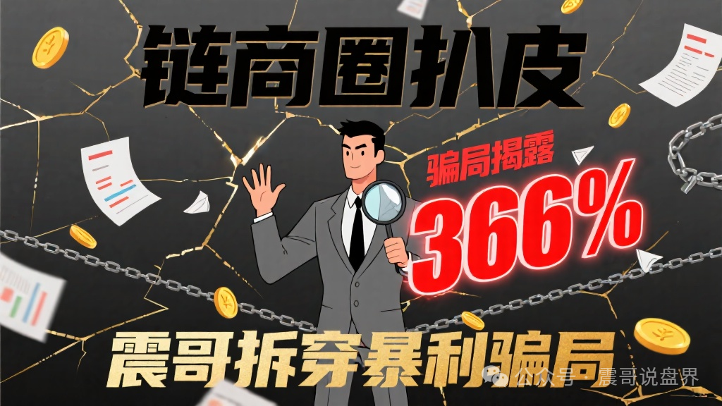 【链商圈】震哥带你拆穿这个365%暴利骗局！