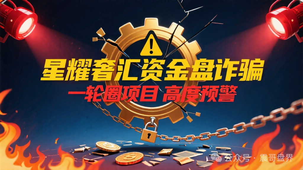 【星耀奢汇】资金盘诈骗，一轮圈的项目，高度预警！