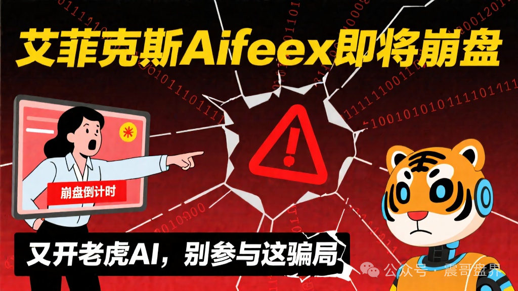 艾菲克斯Aifeex即将崩盘，疑似又开老虎AI，别参与这骗局