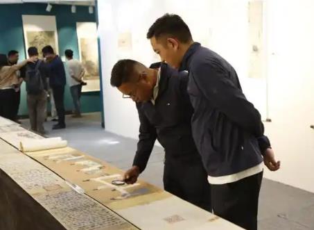 中华优秀传统书画数字艺术展在拉萨开幕 数字化国宝绽放雪域