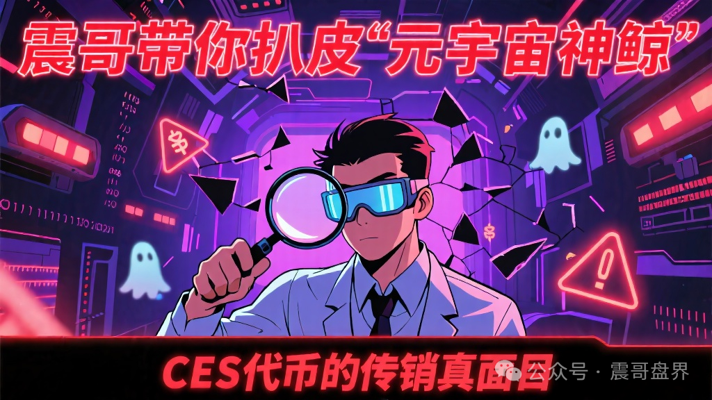 带你扒皮＂元宇宙神鲸＂：CES代币的传销真面目