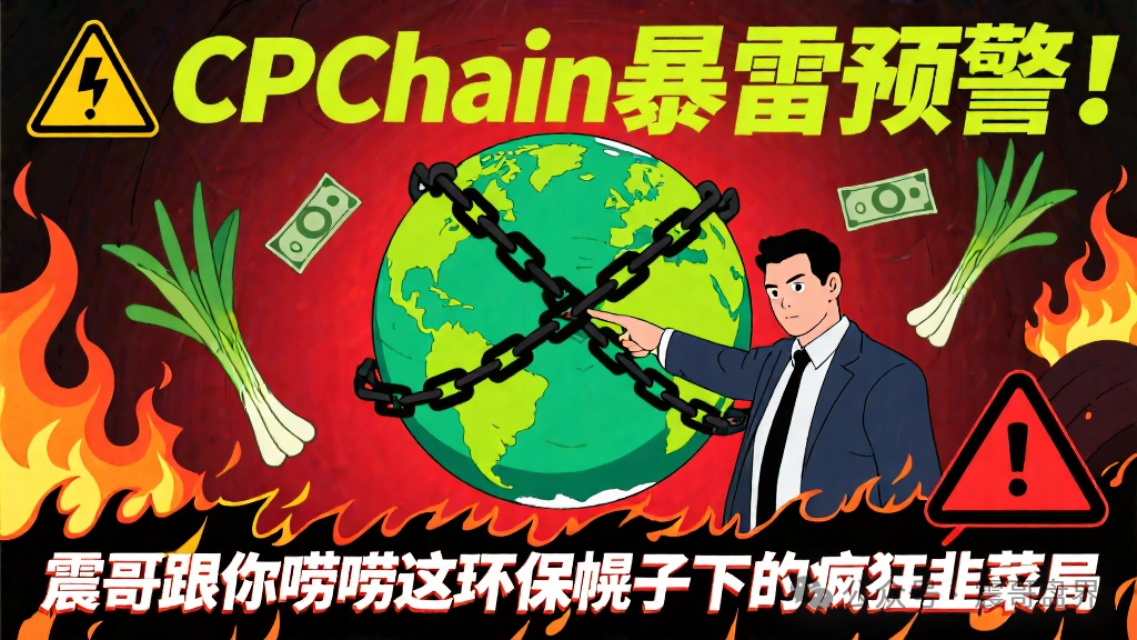 暴雷预警！【CPChain】震哥跟你唠唠这环保幌子下的疯狂韭菜局！