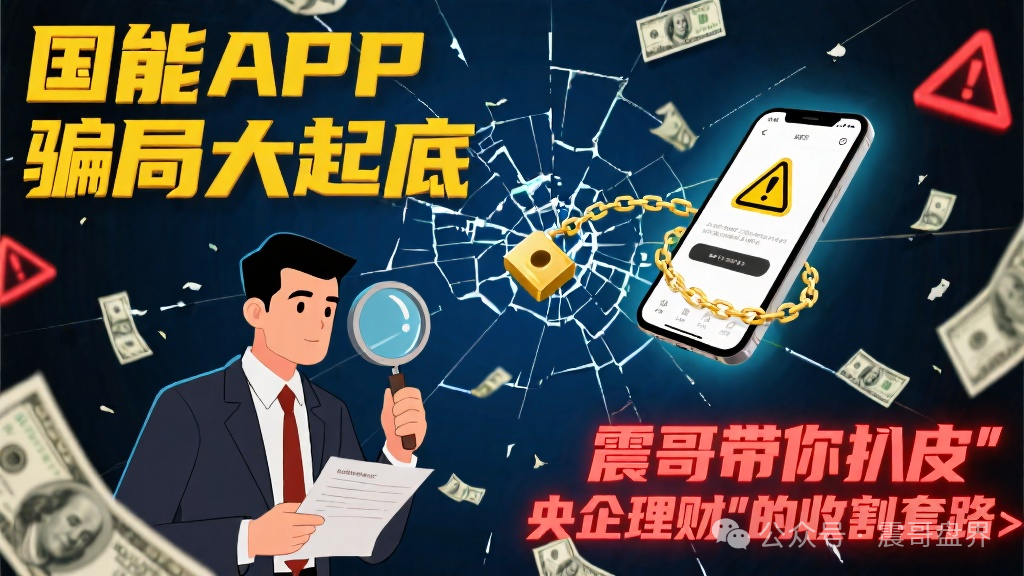 国能APP骗局大起底：带你扒皮＂央企理财＂的收割套路!