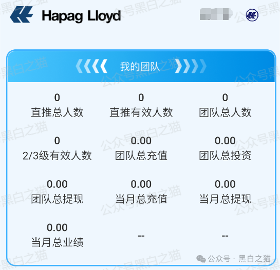 冒充国际公司“赫伯罗特航运”，资金盘运营已入尾声，赶紧远离！