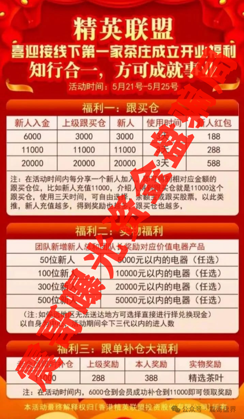 【精英联盟】跟单资金盘骗局；现在又叫啥建银国际的，坑人的资金盘！
