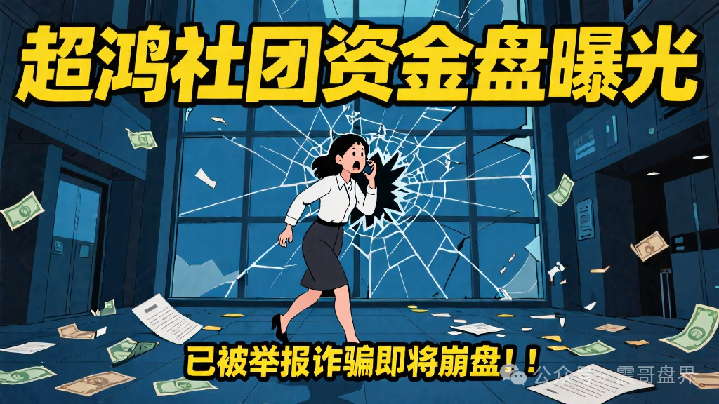 【超鸿社团】资金盘曝光，公司已经被举报诈骗，即将崩盘！