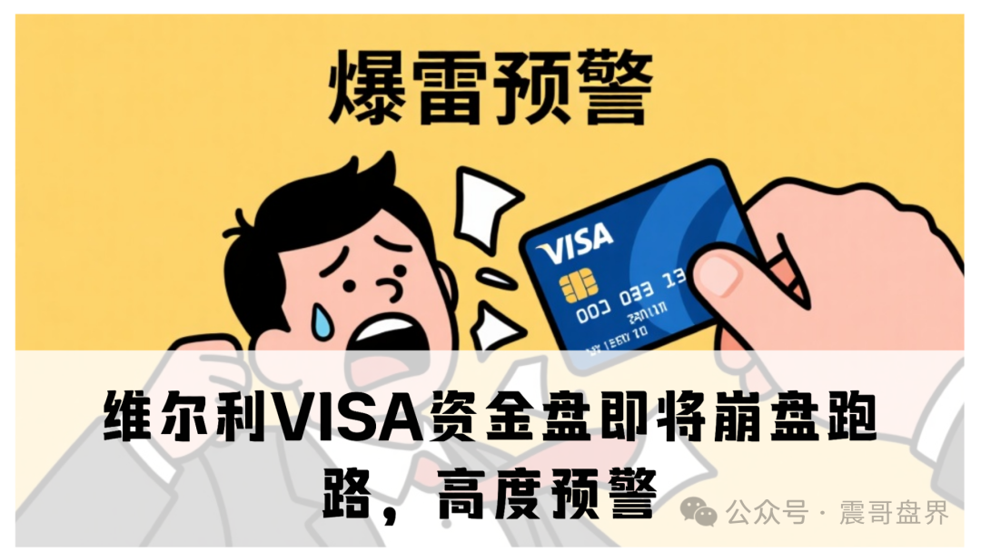高度预警!! !【维尔利VISA】资金盘即将崩盘跑路！