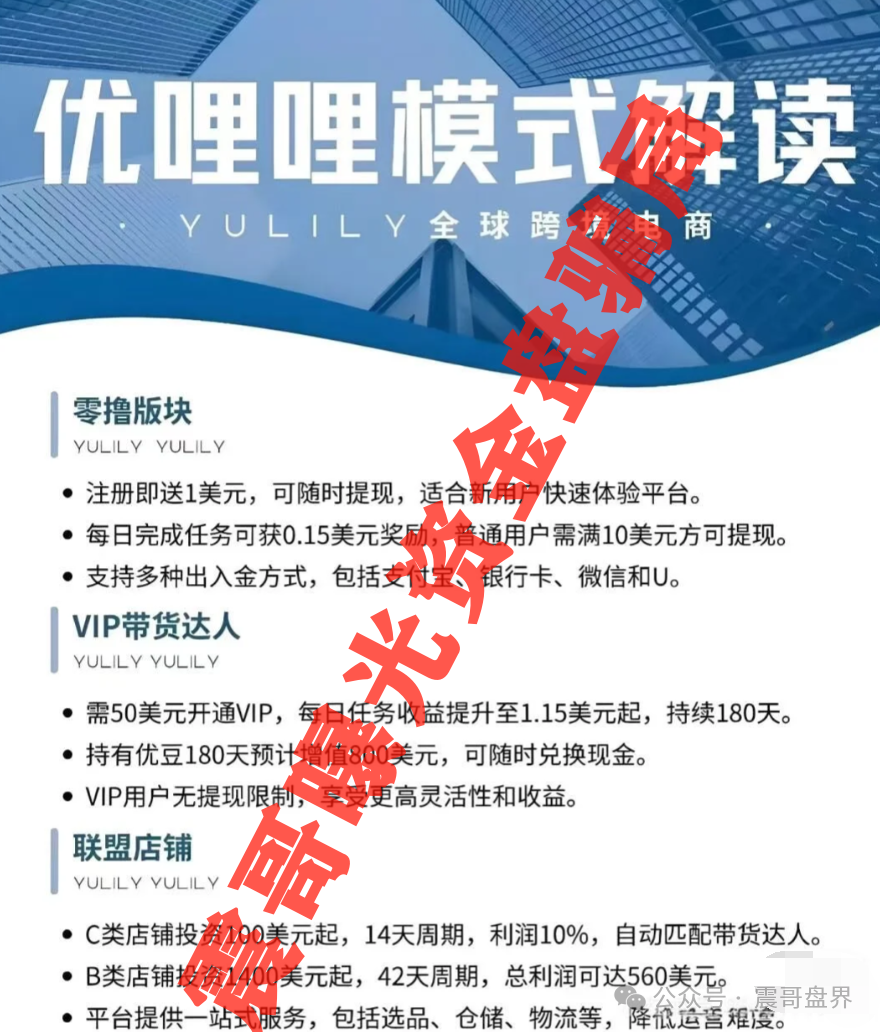 曝光！！海南和杭州惊现过亿骗局-优哩哩，包装跨境电商的USDT资金盘！