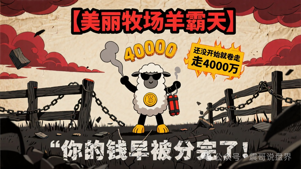 【美丽牧场羊霸天】还没开始就卷走4000万,你的钱早被分完了!