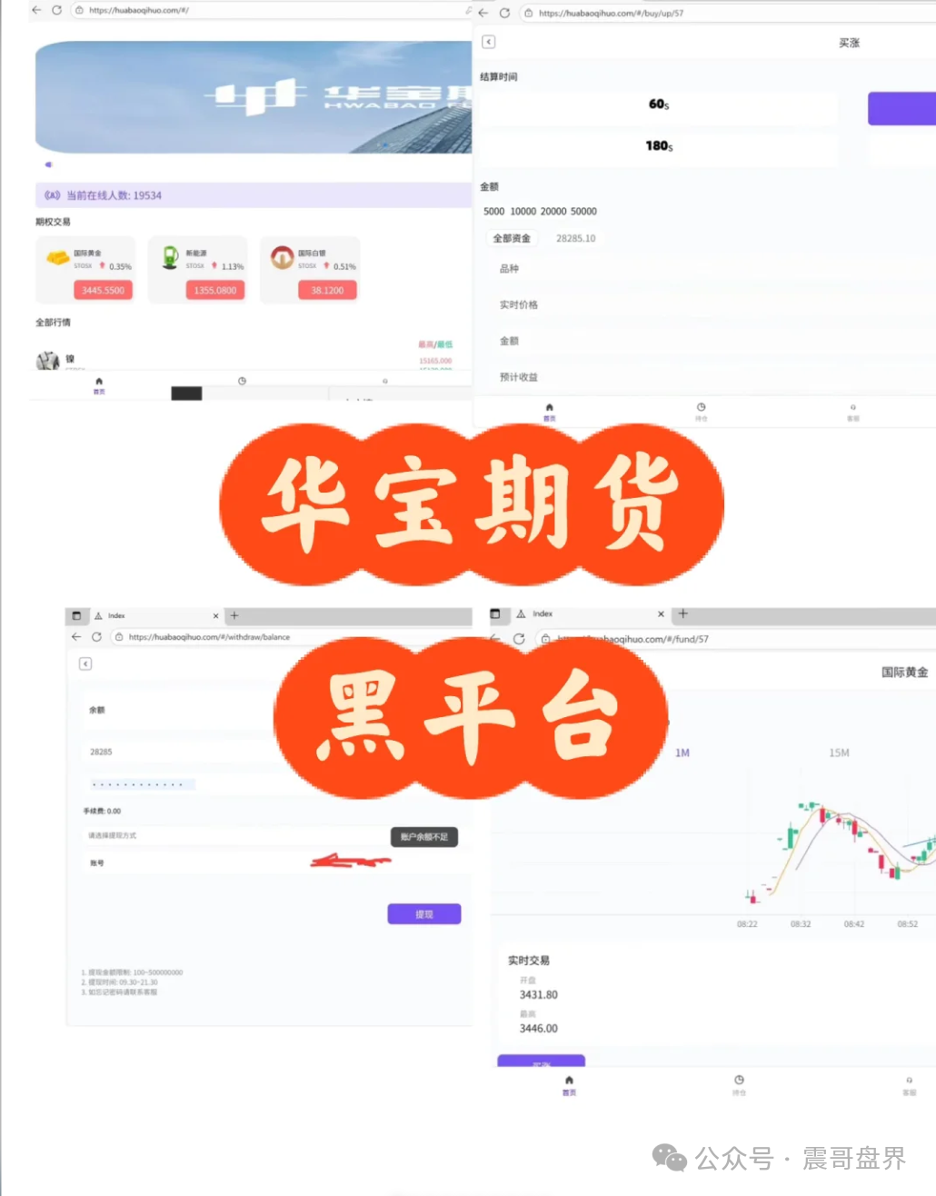 华宝期货、UEEX、德邦资管都是境外杀猪盘诈骗，看见远离