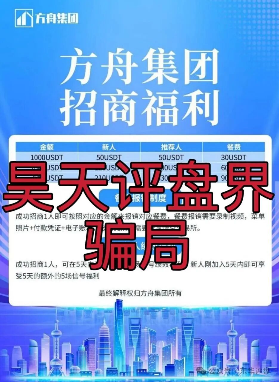 冒充的“方舟集团”资金盘骗局，原“云誉证劵”（链通云）诈骗团伙崩盘后开的平移重启盘！