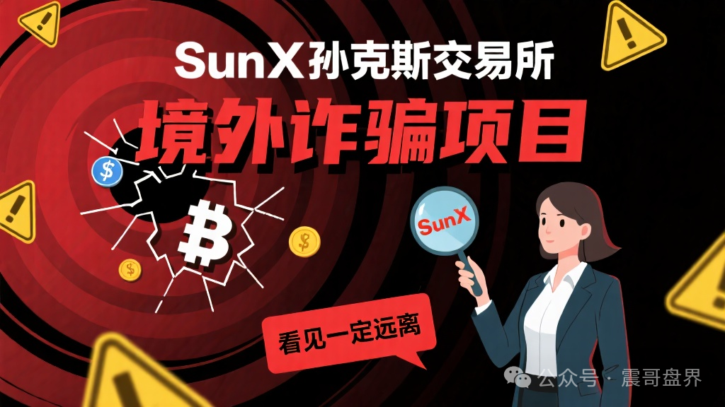 【SunX孙克斯交易所】是境外诈骗项目，看见一定远离！