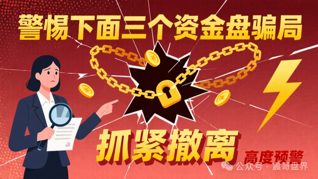 警惕下面三个资金盘骗局【搜了宝,8点量化】抓紧撤离,高度预警!