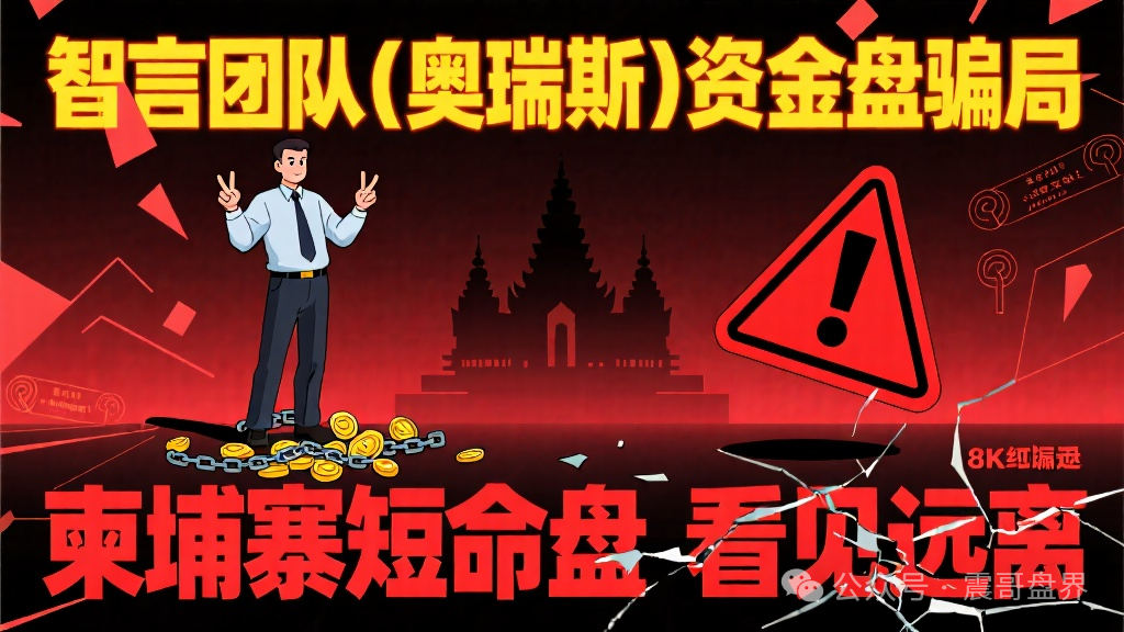 【智言团队（奥瑞斯）】资金盘骗局，柬埔寨短命盘，看见远离！