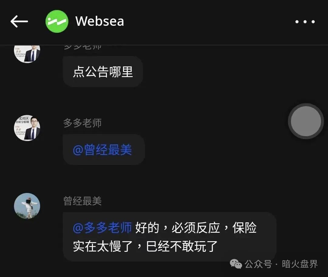 【websea】野鸡交易所跟单骗局，有人30小时赔付未到账，随时崩盘！